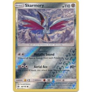 Sun and Moon (Base Set) 88/149 Skarmory (Reverse Holo)