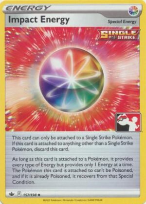 Chilling Reign 157/198 Impact Energy (Prize Pack League Promo Non-Holo)