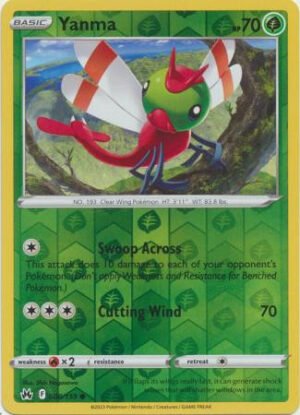 Crown Zenith 008/159 Yanma (Reverse Holo)