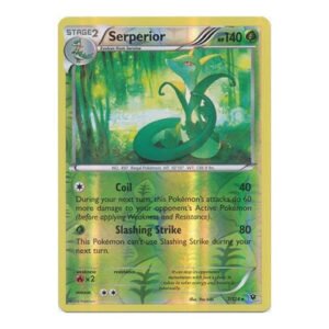 XY Fates Collide 7/124 Serperior (Reverse Holo)