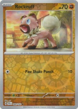 SV Temporal Forces 089/162 Rockruff (Reverse Holo)