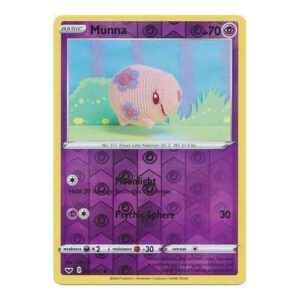 Sword & Shield (Base) 087/202 Munna (Reverse Holo)