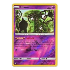 SM Lost Thunder 90/214 Unown (Damage) (Reverse Holo)