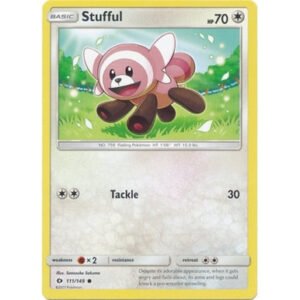 Sun and Moon (Base Set) 111/149 Stufful