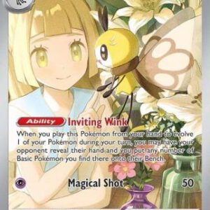 SV Journey Together 164/159 Lillie's Ribombee (Illustration Rare)