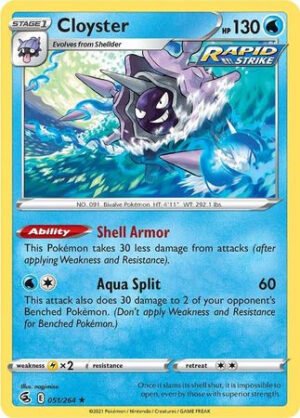 Fusion Strike 051/264 Cloyster