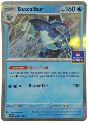 SV Paldea Evolved 060/193 Baxcalibur (TCG Gym Stamp Holo)