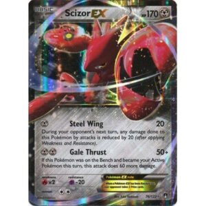 XY BREAKpoint 76/122 Scizor EX (Half Art)