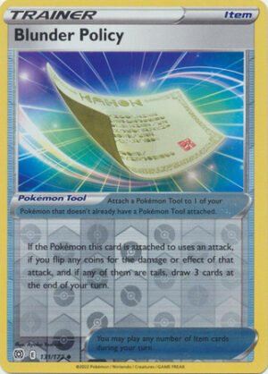 Brilliant Stars 131/172 Blunder Policy (Reverse Holo)