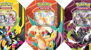 Mega Forces Tin - Bundle of 3 (Darkrai, Dragonite, & Zeraora)
