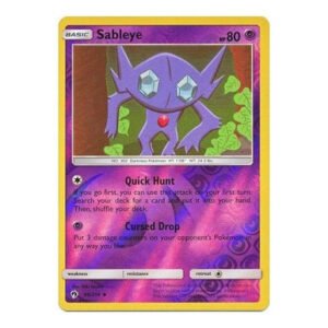 SM Lost Thunder 96/214 Sableye (Reverse Holo)