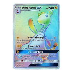 SM Team Up 185/181 Ampharos GX (Rainbow Rare)