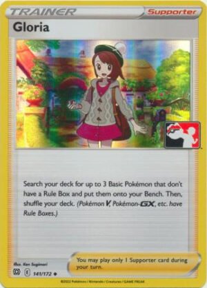 Brilliant Stars 141/172 Gloria (Prize Pack League Promo Holo)