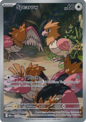 Mega Evolution 151/132 Spearow (Illustration Rare)