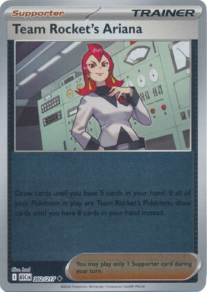 ME Ascended Heroes 202/217 Team Rocket's Ariana (Reverse Holo)