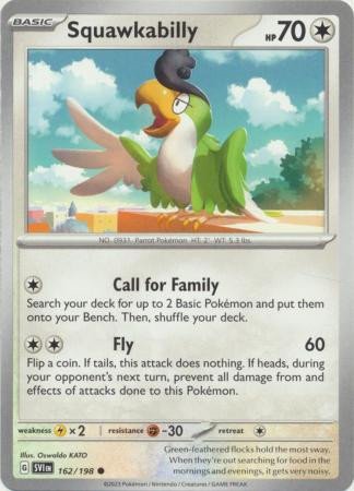 Scarlet & Violet (Base Set) 162/198 Squawkabilly