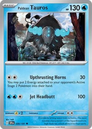 SV Surging Sparks 039/191 Paldean Tauros