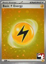 Scarlet & Violet SVE EN04 Basic Lightning Energy (Prize Pack League Promo Cosmo Holo)