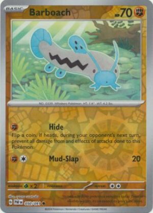 SV Paldean Fates 050/091 Barboach (Reverse Holo)