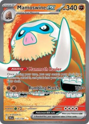 SV Journey Together 174/159 Mamoswine ex (Full Art)