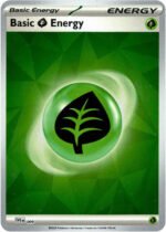 Scarlet & Violet SVE EN09 Basic Grass Energy (Clear Reverse Holo)