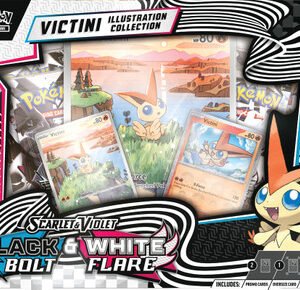 SV Black Bolt & White Flare Unova Victini Illustration Collection