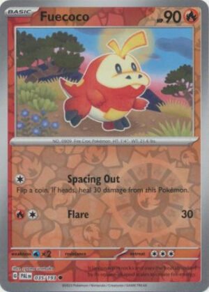 SV Paldea Evolved 035/193 Fuecoco (Reverse Holo)