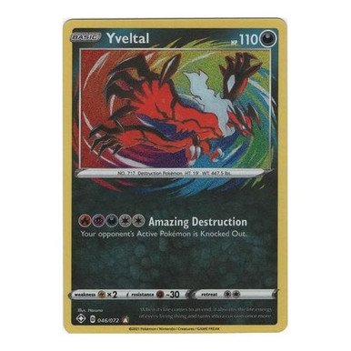 Shining Fates 046/072 Yveltal (Amazing Rare)