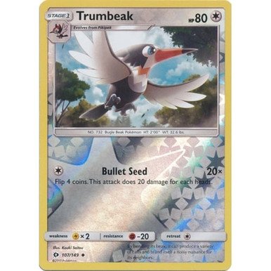 Sun and Moon (Base Set) 107/149 Trumbeak (Reverse Holo)