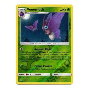 SM Unbroken Bonds 011/214 Venomoth (Reverse Holo)