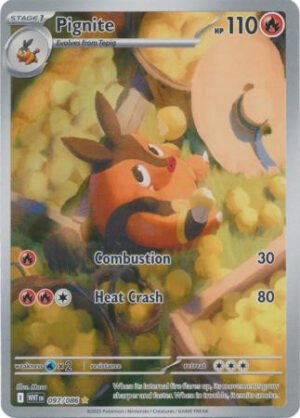 SV White Flare 097/086 Pignite (Illustration Rare)