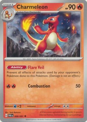 SV Paldean Fates 008/091 Charmeleon