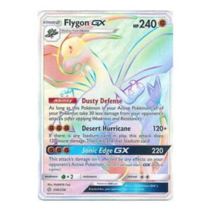 SM Cosmic Eclipse 256/236 Flygon GX (Rainbow Rare)