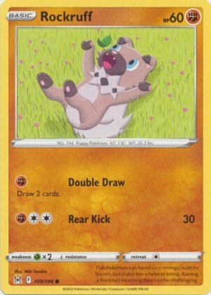 SWSH Lost Origin 109/196 Rockruff