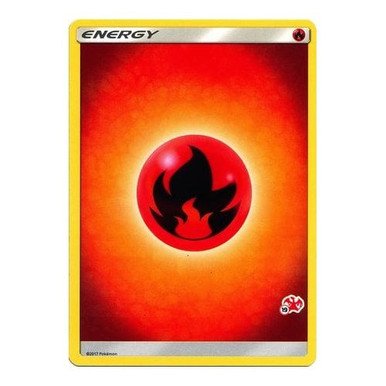 Sun and Moon (Base Set) EN2 Fire Energy (Charizard Symbol 19)