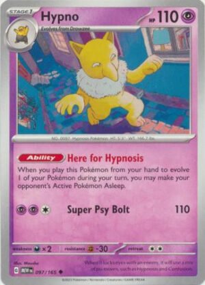 Scarlet & Violet 151 097/165 Hypno