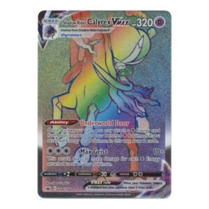 Chilling Reign 204/198 Shadow Rider Calyrex VMAX (Rainbow Rare)
