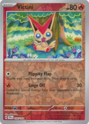 SV Temporal Forces 030/162 Victini (Reverse Holo)