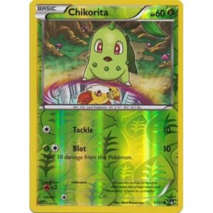 XY BREAKpoint 1/122 Chikorita (Reverse Holo)