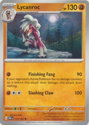SV Obsidian Flames 117/197 Lycanroc