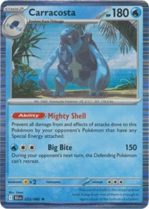 SV Black Bolt 023/086 Carracosta (Tinsel Holo)