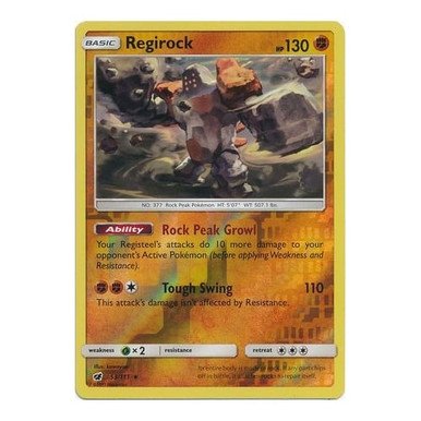 SM Crimson Invasion 053/111 Regirock (Reverse Holo)