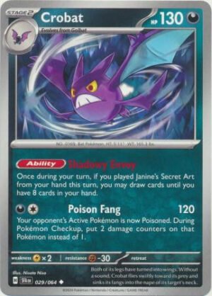 SV Shrouded Fable 029/064 Crobat