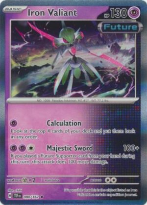SV Temporal Forces 080/162 Iron Valiant (Holo)