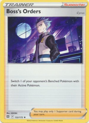 Brilliant Stars 132/172 Boss's Orders [Cyrus] (Non-Holo)
