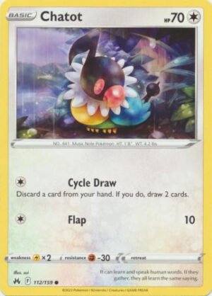 Crown Zenith 112/159 Chatot