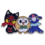 Pokemon Alola Starter Pin Badge