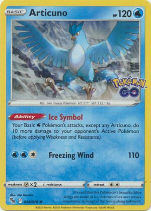 Pokemon GO 024/078 Articuno (Holo)