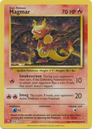 TCG Classic Collection: Charizard Deck 006/034 Magmar (Holo)