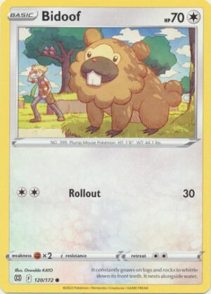 Brilliant Stars 120/172 Bidoof